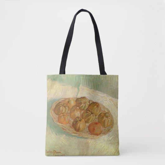 Vincent van Gogh - Stilleven mand van appels Tote Bag (Voorkant)