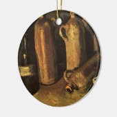 Vincent van Gogh - Stilleven met 4 stenen flessen Keramisch Ornament (Links)