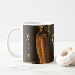Vincent van Gogh - Stilleven met 4 stenen flessen Koffiemok