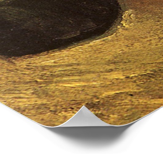 Vincent van Gogh - Stilleven met 4 stenen flessen Poster (Hoek)