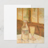 Vincent van Gogh - Stilleven met absint (Voorkant / Achterkant)