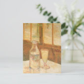 Vincent van Gogh - Stilleven met absint Briefkaart (Staand voorkant)
