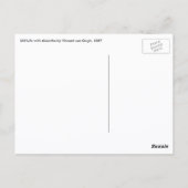 Vincent van Gogh - Stilleven met absint Briefkaart (Achterkant)