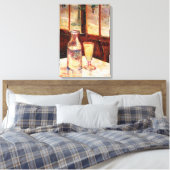 Vincent Van Gogh - Stilleven met absint Canvas Afdruk (Insitu (Slaapkamer))