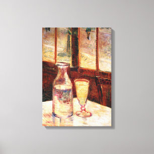 Vincent Van Gogh - Stilleven met absint Canvas Afdruk