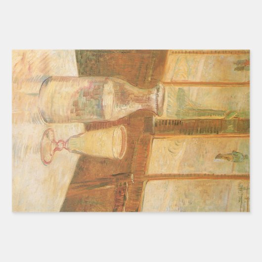 Vincent van Gogh - Stilleven met absint Inpakpapier Vel (Voorkant)