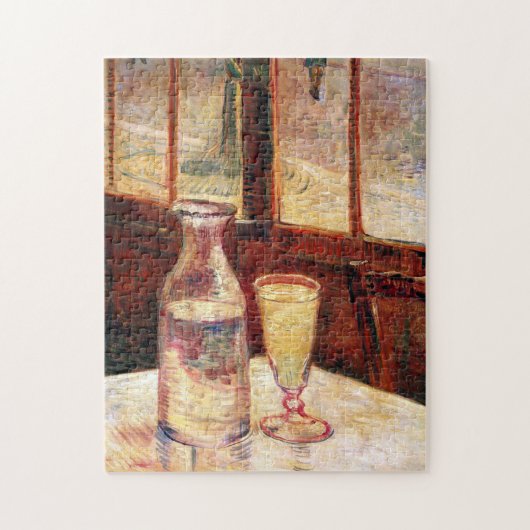 Vincent Van Gogh - Stilleven met absint Legpuzzel (Verticaal)