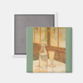 Vincent van Gogh - Stilleven met absint Magneet (Voorkant / Achterkant)