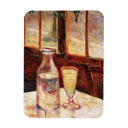 Vincent Van Gogh - Stilleven met absint Magneet (Verticaal)
