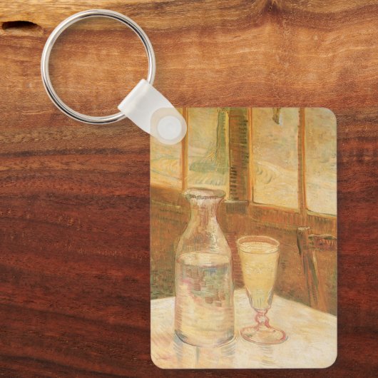 Vincent van Gogh - Stilleven met absint Sleutelhanger (Voorkant)