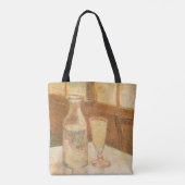 Vincent van Gogh - Stilleven met absint Tote Bag (Achterkant)