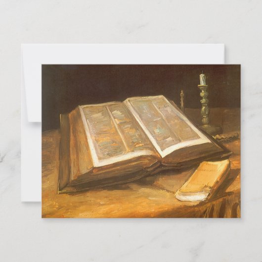 Vincent van Gogh - Stilleven met Bijbel (Voorkant)