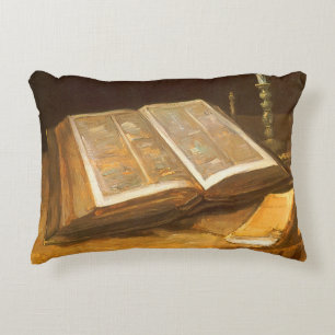 Vincent van Gogh - Stilleven met Bijbel Decoratief Kussen