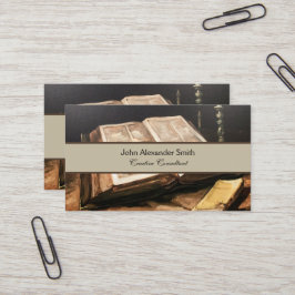 Vincent van Gogh: Stilleven met de Bijbel Visitekaartje