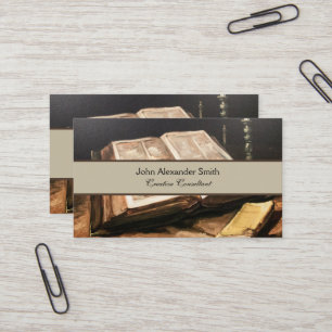 Vincent van Gogh: Stilleven met de Bijbel Visitekaartje