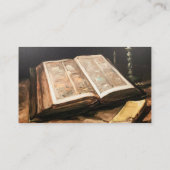Vincent van Gogh: Stilleven met de Bijbel Visitekaartje (Achterkant)