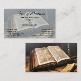 Vincent van Gogh: Stilleven met de Bijbel Visitekaartje