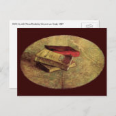 Vincent van Gogh - Stilleven met drie boeken Briefkaart (Voorkant / Achterkant)