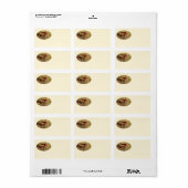 Vincent van Gogh - Stilleven met drie boeken Etiket (Full Sheet)