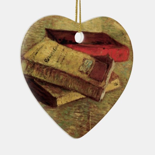Vincent van Gogh - Stilleven met drie boeken Keramisch Ornament (Rechts)