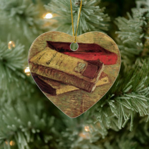 Vincent van Gogh - Stilleven met drie boeken Keramisch Ornament