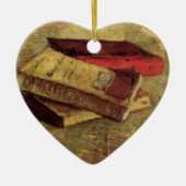 Vincent van Gogh - Stilleven met drie boeken Keramisch Ornament (Voorkant)