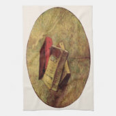 Vincent van Gogh - Stilleven met drie boeken Theedoek (Verticaal)