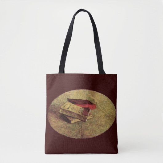 Vincent van Gogh - Stilleven met drie boeken Tote Bag (Voorkant)