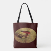 Vincent van Gogh - Stilleven met drie boeken Tote Bag (Achterkant)