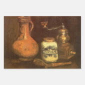 Vincent van Gogh - Stilleven met een koffiemolen Inpakpapier Vel (Voorkant 3)