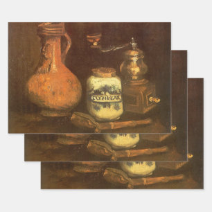 Vincent van Gogh - Stilleven met een koffiemolen Inpakpapier Vel