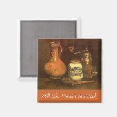 Vincent van Gogh - Stilleven met een koffiemolen Magneet (Voorkant / Achterkant)