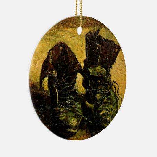Vincent van Gogh - Stilleven met een paar schoenen Keramisch Ornament (Rechts)
