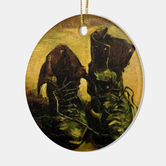 Vincent van Gogh - Stilleven met een paar schoenen Keramisch Ornament (Links)