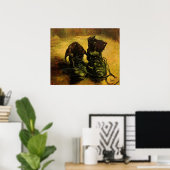 Vincent van Gogh - Stilleven met een paar schoenen Poster (Thuiskantoor)