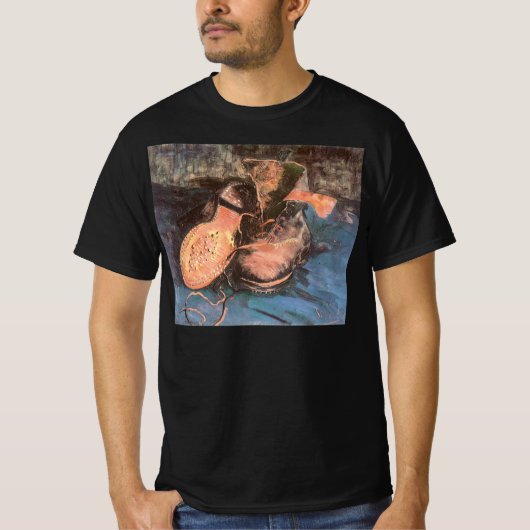 Vincent van Gogh - Stilleven met een paar schoenen T-shirt (Voorkant)