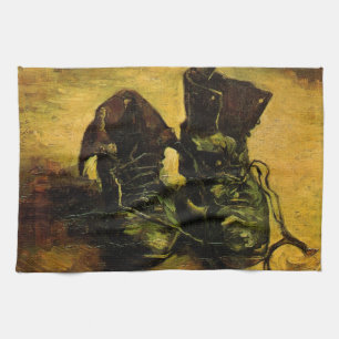 Vincent van Gogh - Stilleven met een paar schoenen Theedoek