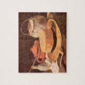 Vincent van Gogh - Stilleven met gele strohoed Legpuzzel (Verticaal)
