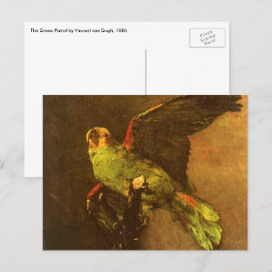 Vincent van Gogh - Stilleven met groene papegaai Briefkaart