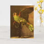 Vincent van Gogh - Stilleven met groene papegaai Kaart (Gele Bloem)