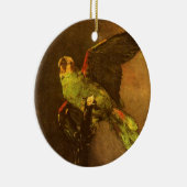 Vincent van Gogh - Stilleven met groene papegaai Keramisch Ornament (Rechts)