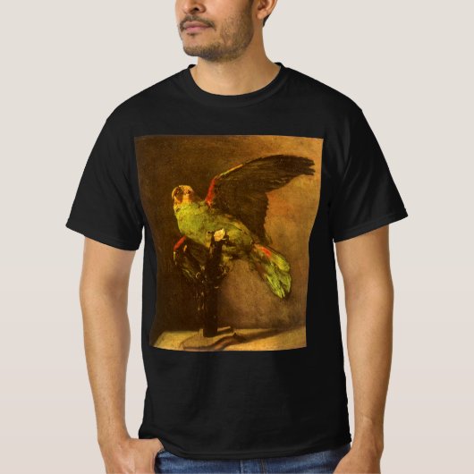 Vincent van Gogh - Stilleven met groene papegaai T-shirt (Voorkant)
