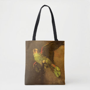 Vincent van Gogh - Stilleven met groene papegaai Tote Bag