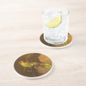 Vincent van Gogh - Stilleven met groene papegaai Zandsteen Onderzetter (Zijkant)