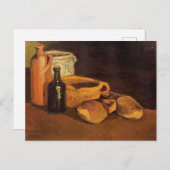 Vincent van Gogh - Stilleven met klompen, potten, Briefkaart (Voorkant / Achterkant)