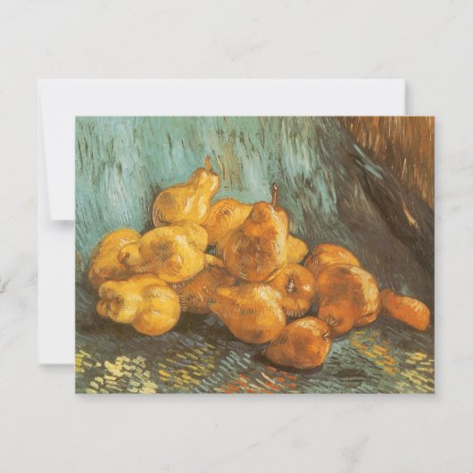 Vincent van Gogh - Stilleven met kweepeer (Voorkant)