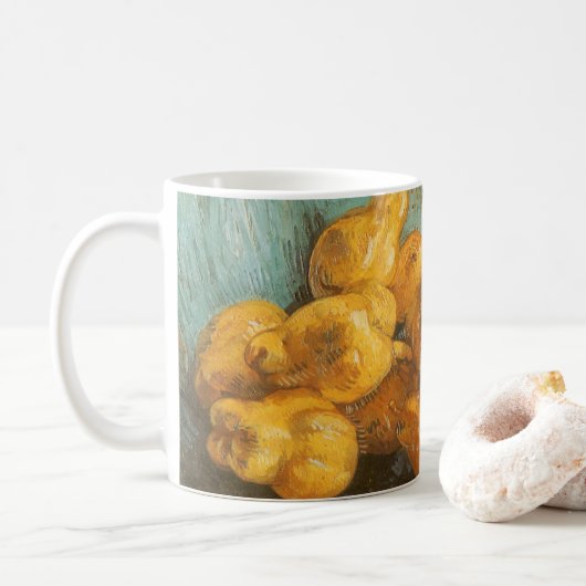Vincent van Gogh - Stilleven met kweeperen Koffiemok (Met donut)