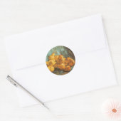 Vincent van Gogh - Stilleven met Quince Pears Ronde Sticker (Envelop)