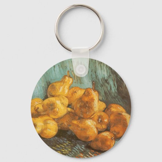 Vincent van Gogh - Stilleven met Quince Pears Sleutelhanger (Voorkant)