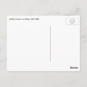 Vincent van Gogh - Stilleven met schedel Briefkaart (Achterkant)